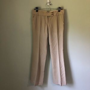 J. Crew City Fit Wool Dress Pants Tan Women's 0
